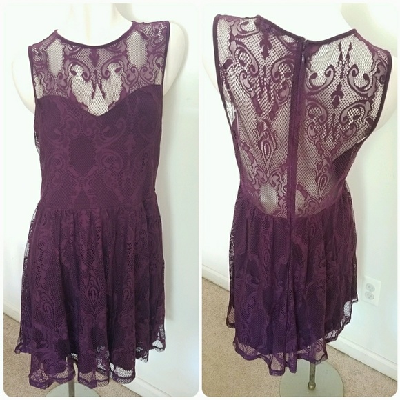 Express Dresses & Skirts - Express Lace Sweetheart Dress